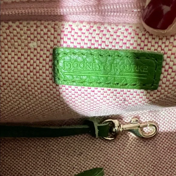 Dooney & Bourke Vibrant Green Shoulder Bag - Picture 10 of 13